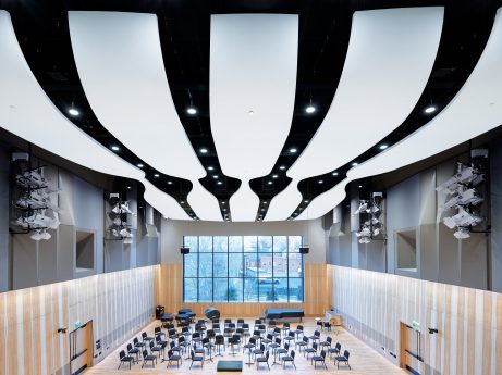 Acoustic Ceiling Solutions at Falls Music Center
