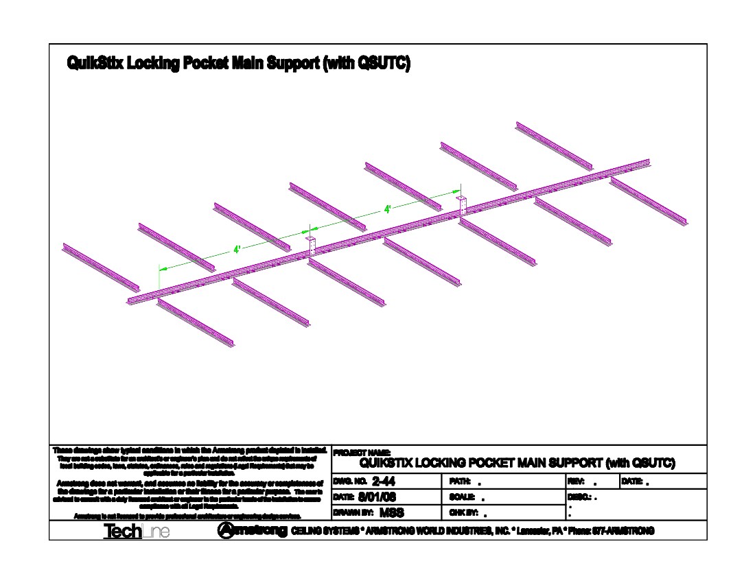 QuikStix Locking Pocket Main Beam