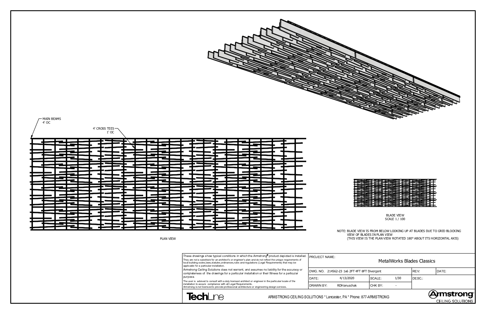 1x6 2FT 4FT 8FT Divergent