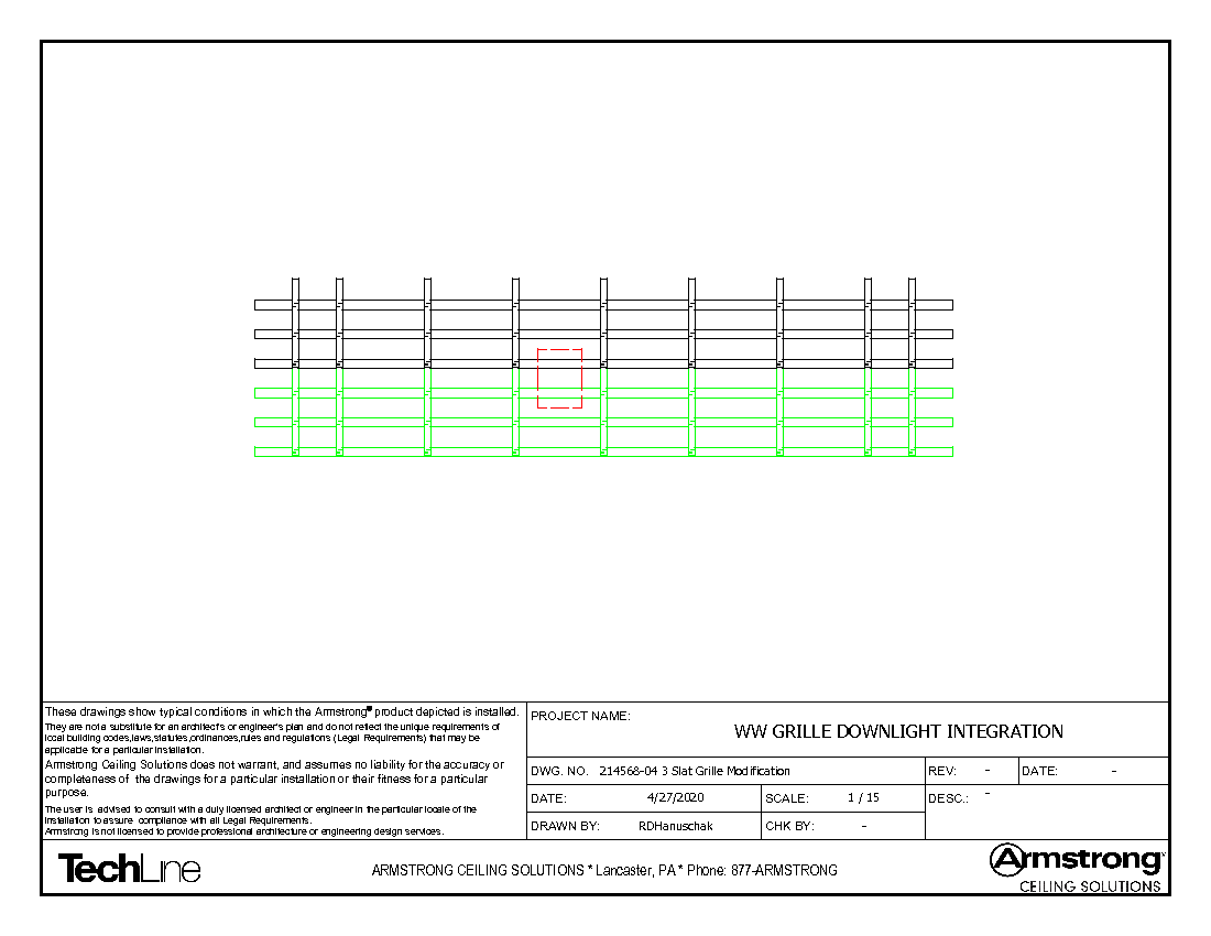 3 Slat Grille Modification
