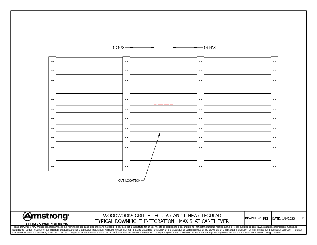 5in Cantilever Max