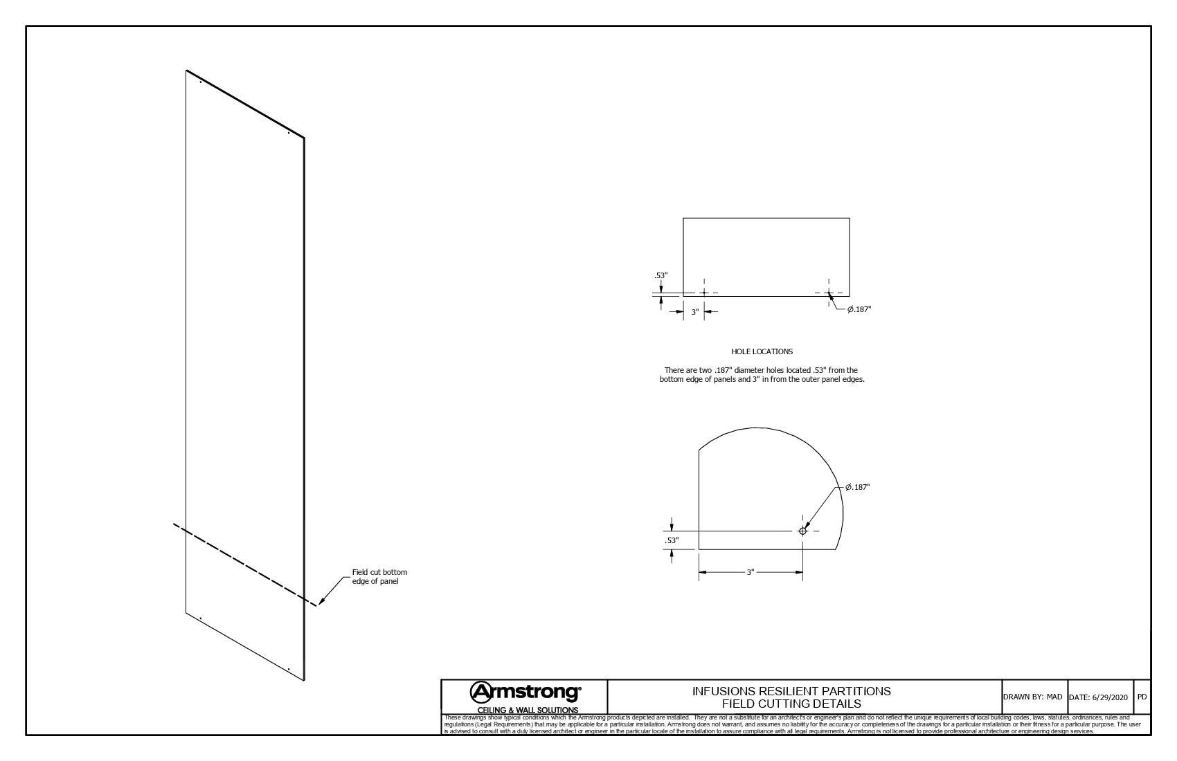 Field Cutting Details