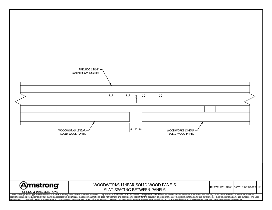 Slat Spacing Between Panels