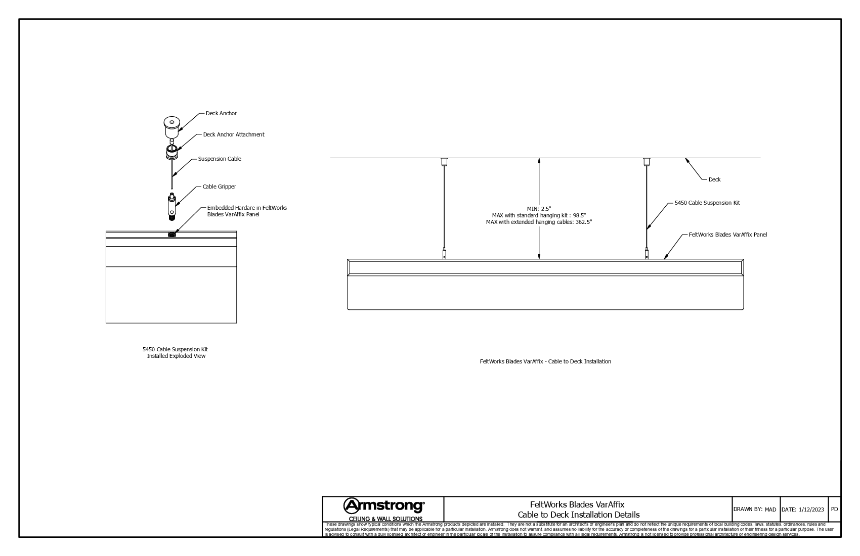 Cable Installation Details