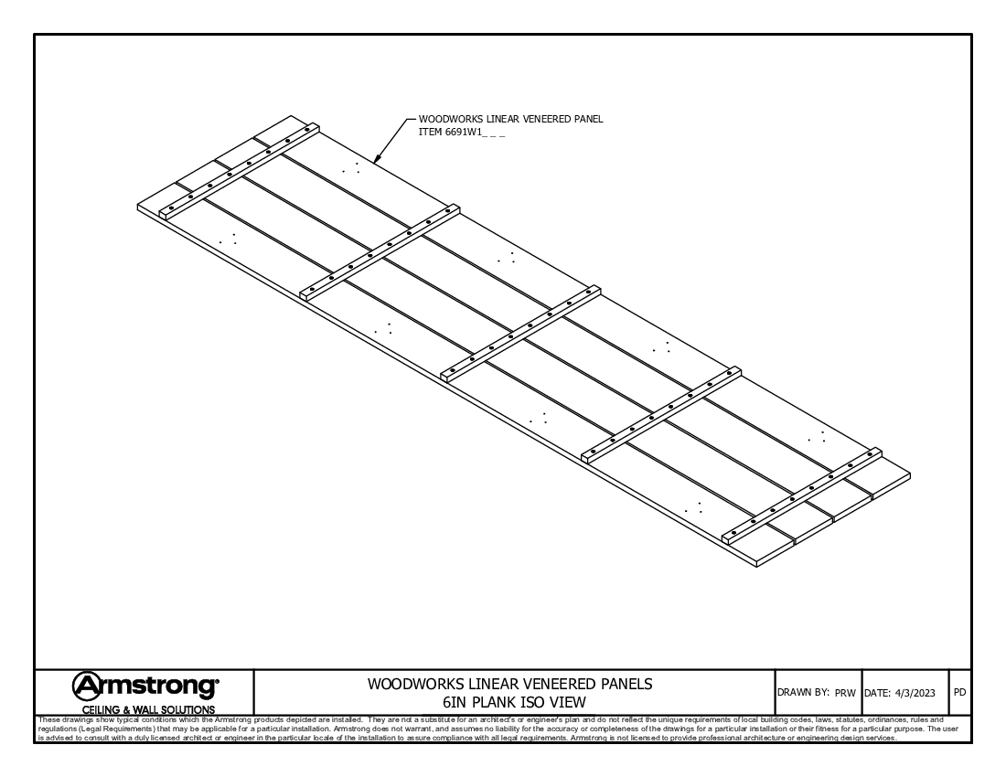 6in Panel Iso View