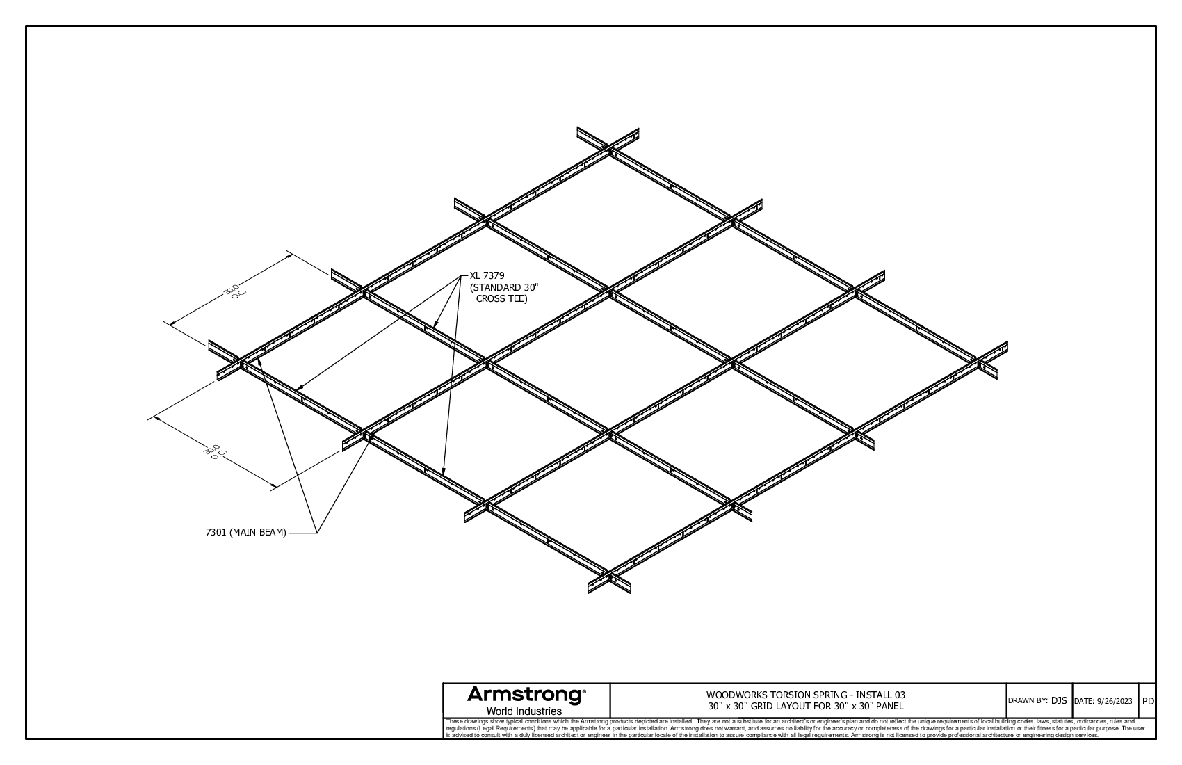 30x30 Grid Layout