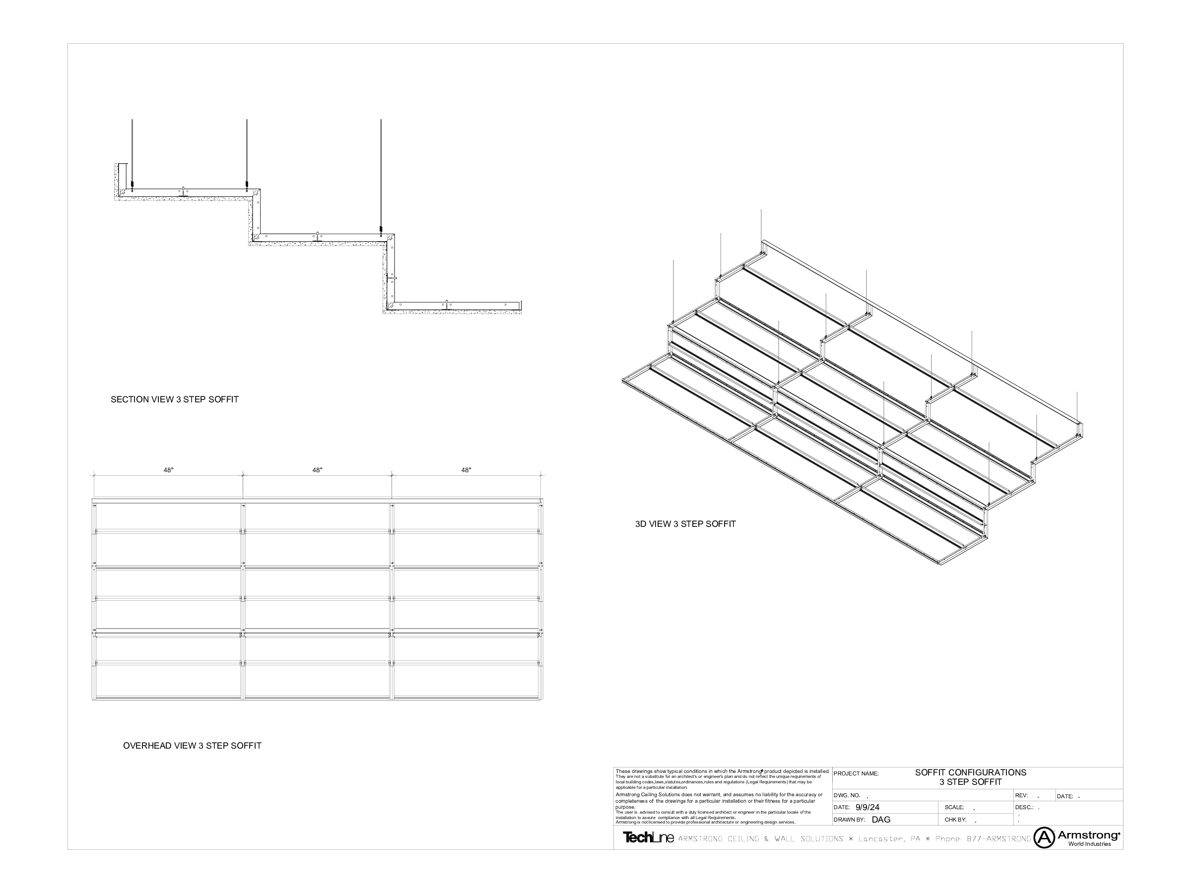 3-Step Soffit Configuration