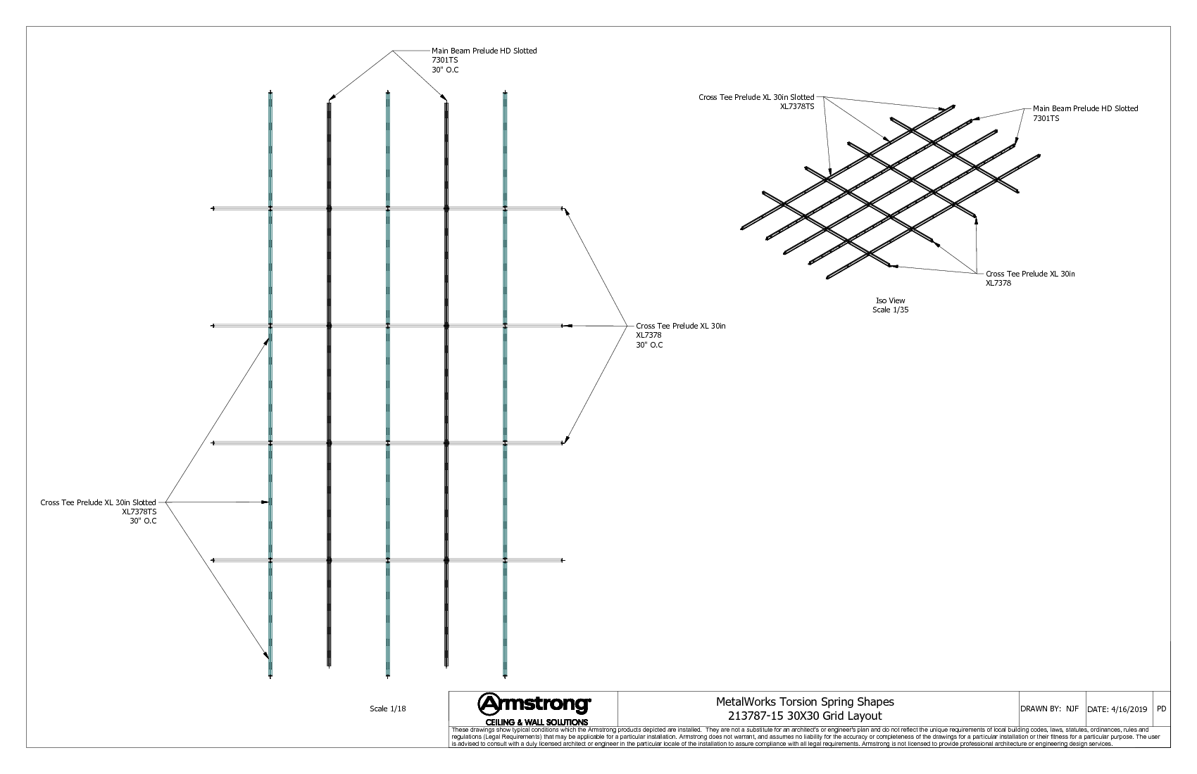 30X30 Grid Layout