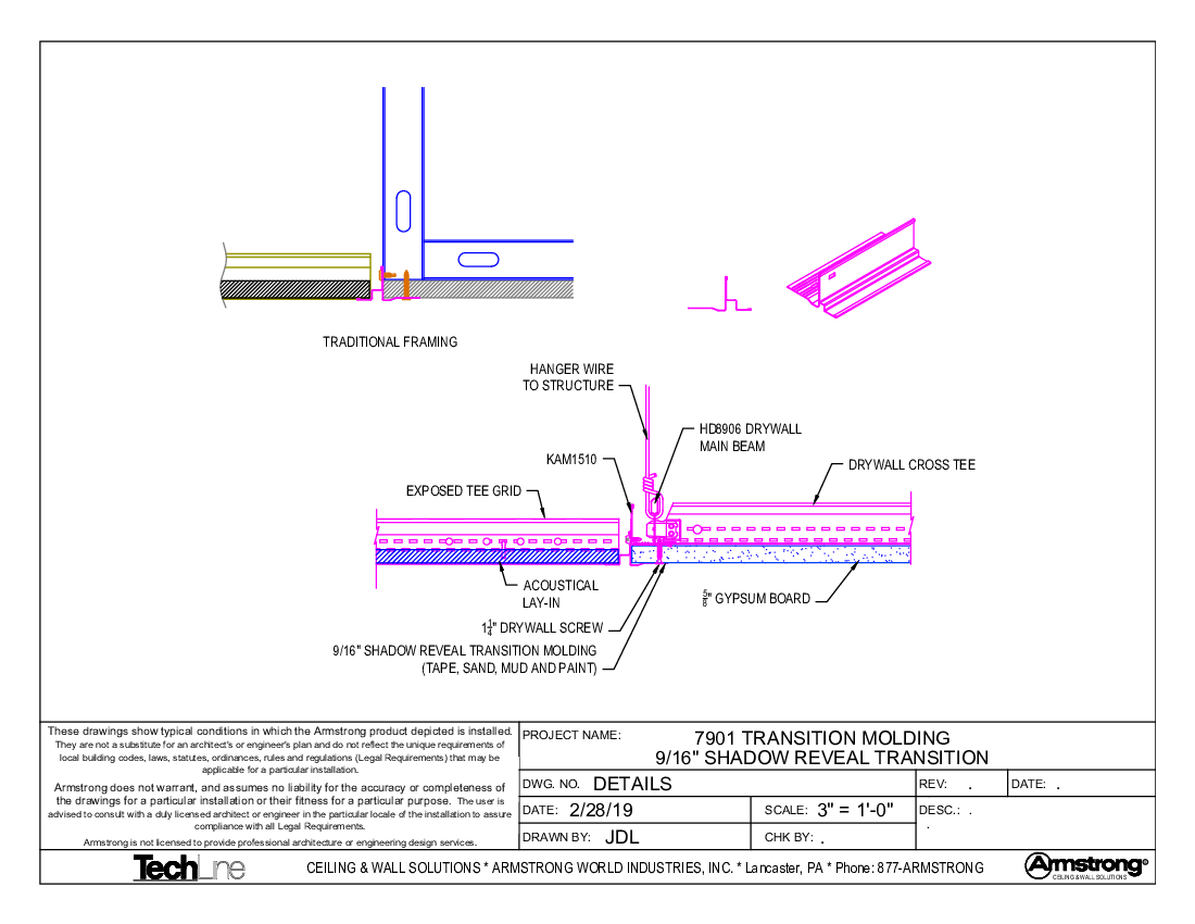 7901 Transition Molding