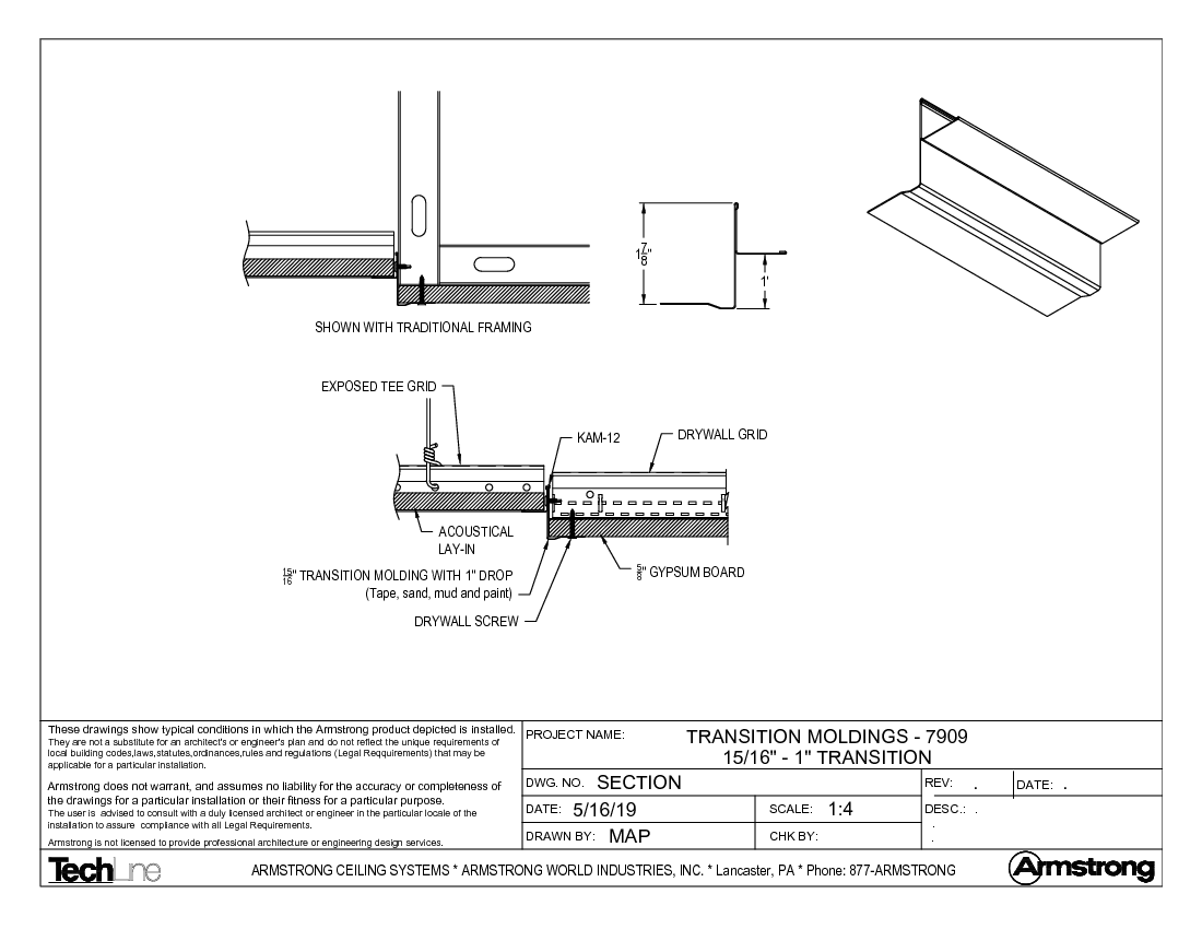 7909 Transition Molding Application