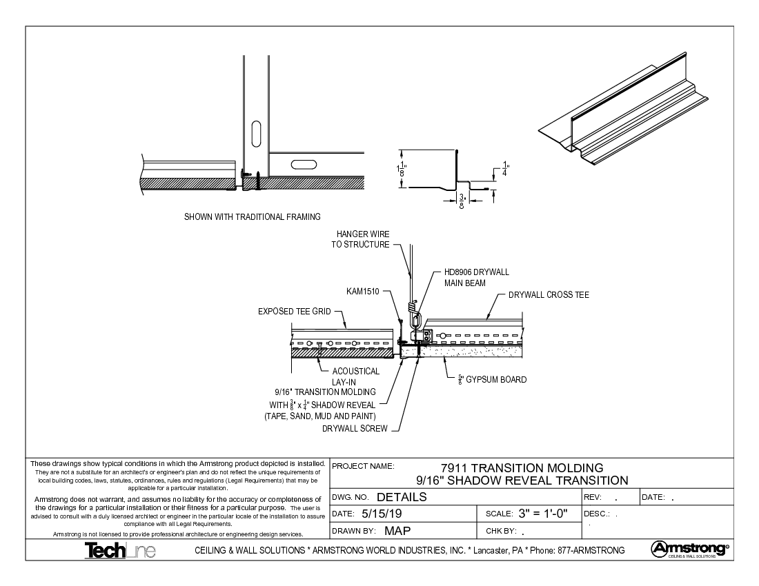 7911 Transition Molding Application