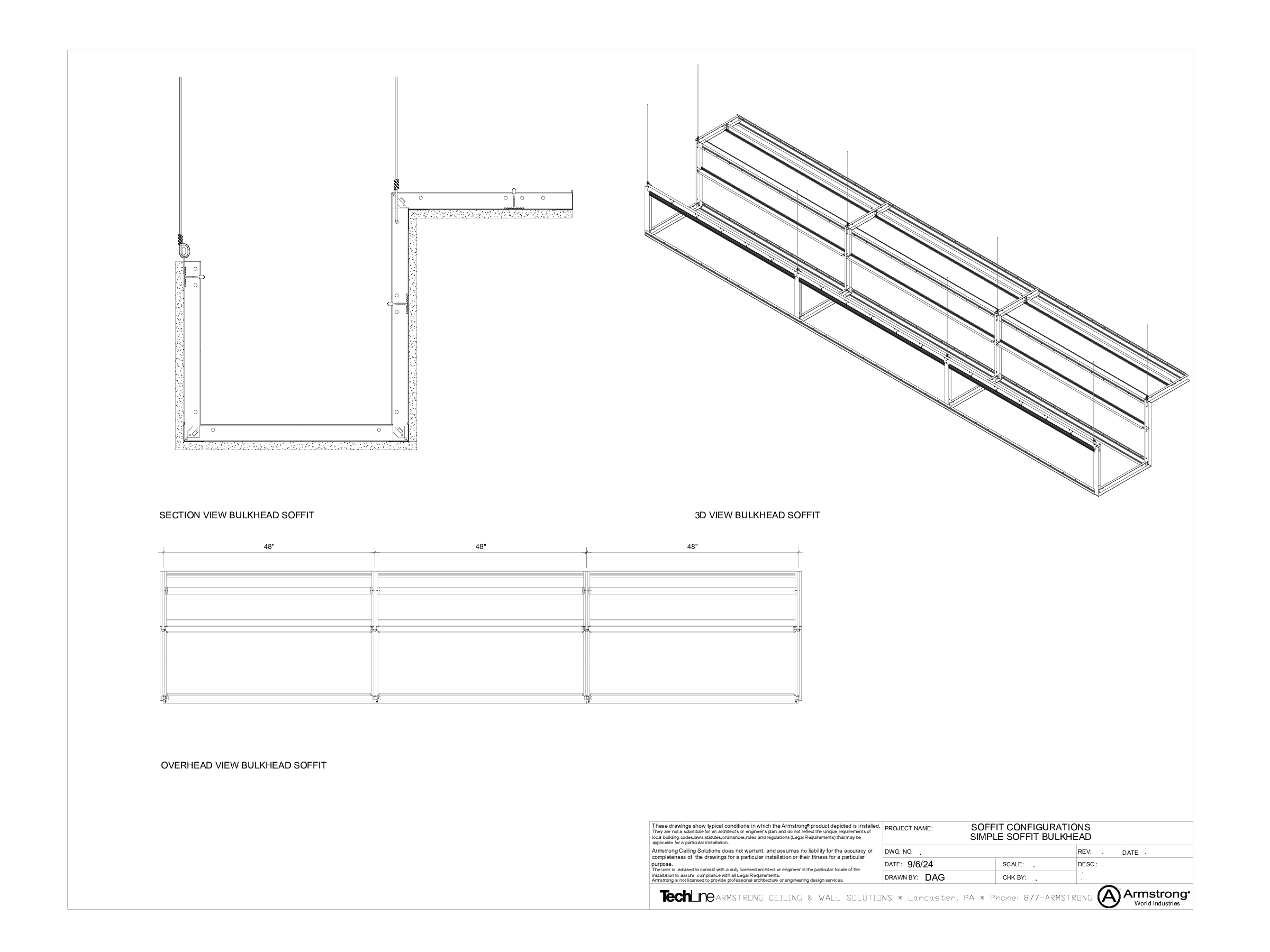 Bulkhead Soffit Configuration
