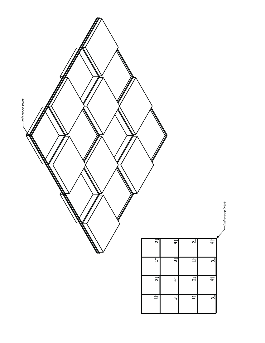MetalWorks 3D Checkerboard 1-4 Up