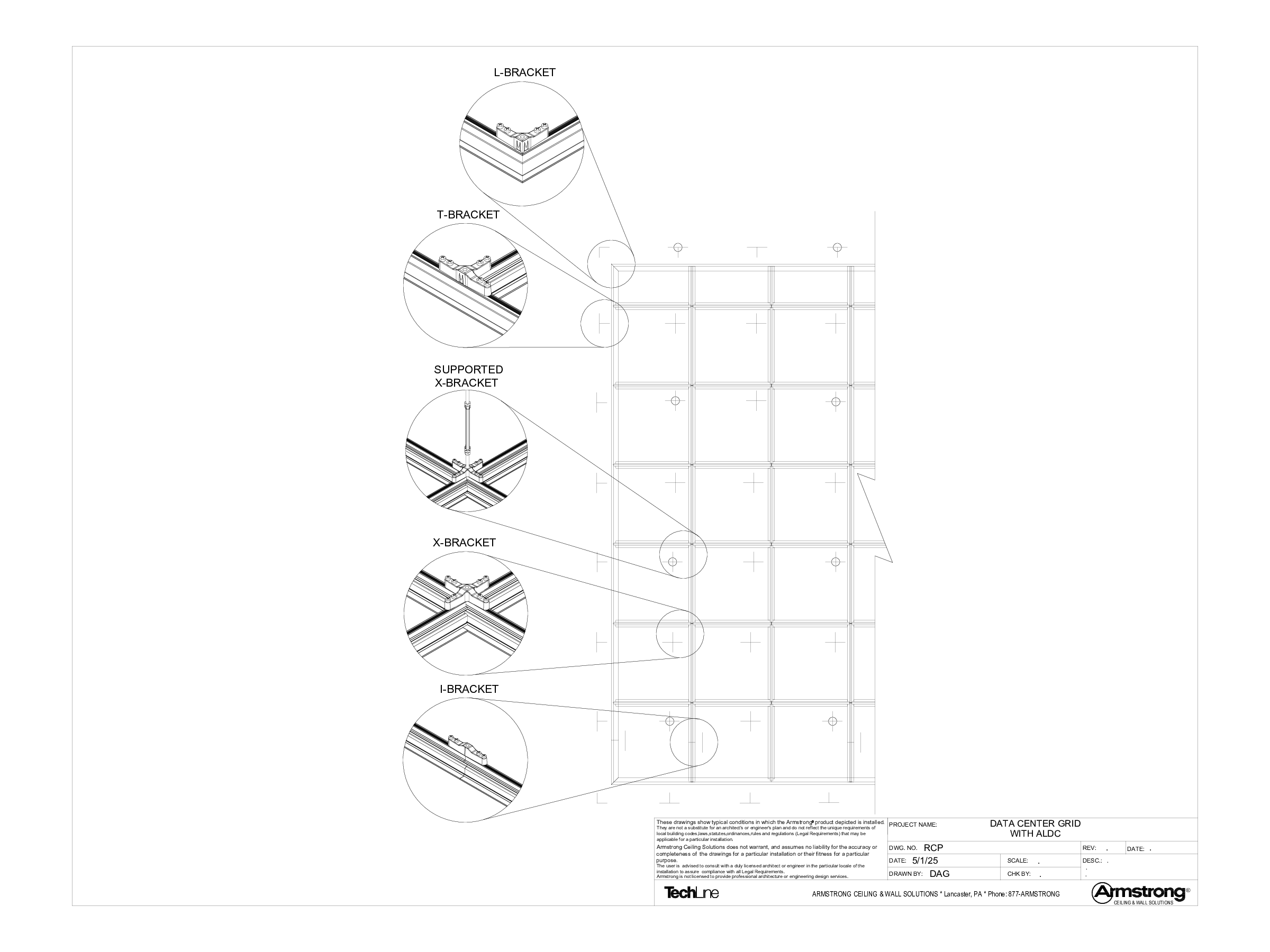 Data Center Grid with ALDC RCP
