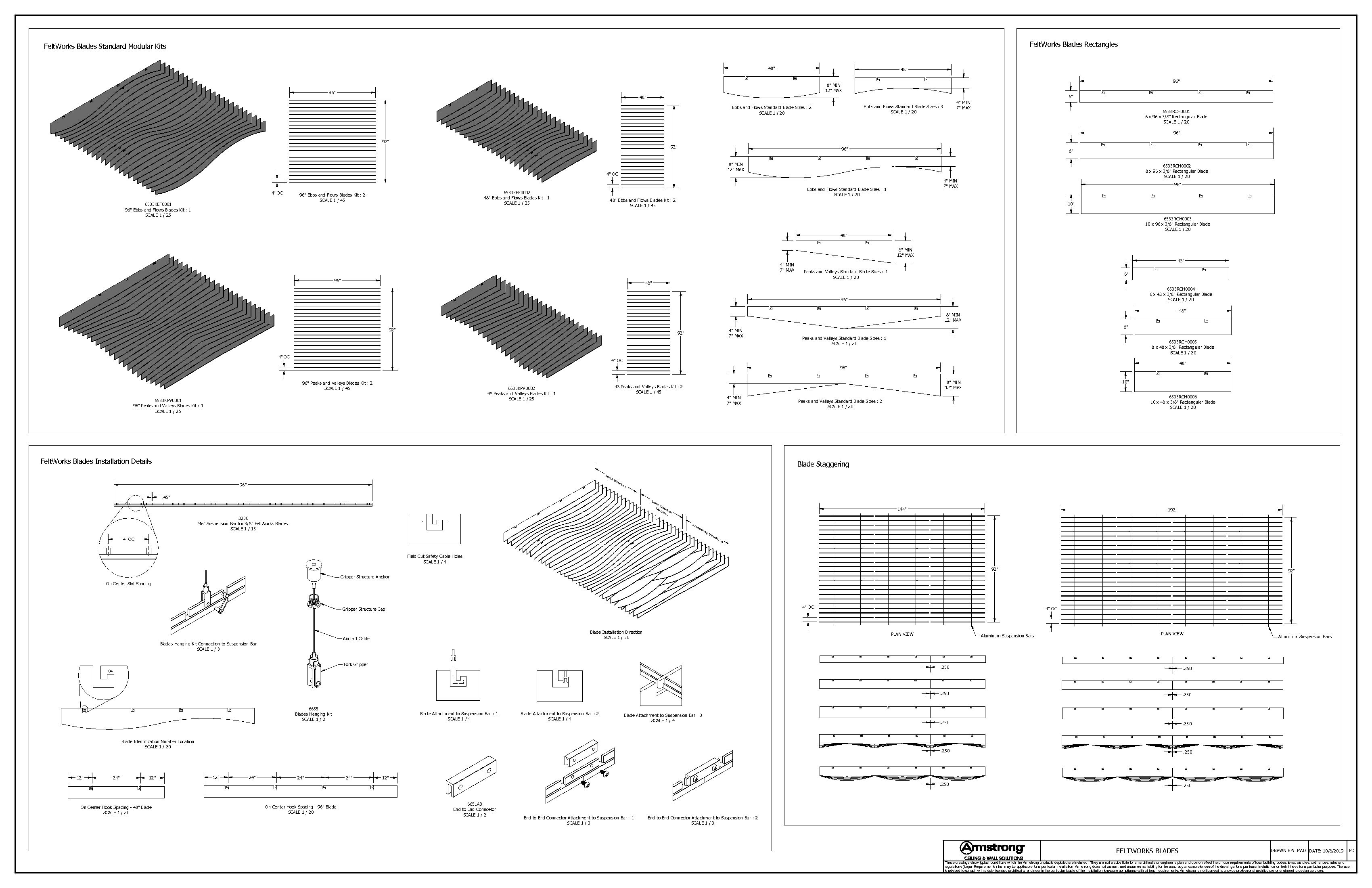 ** MASTER SHEET - FELTWORKS Blades **