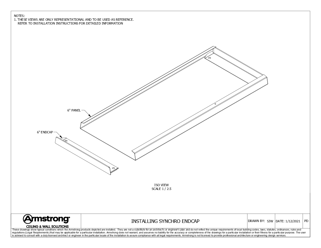 Installing Synchro Endcap