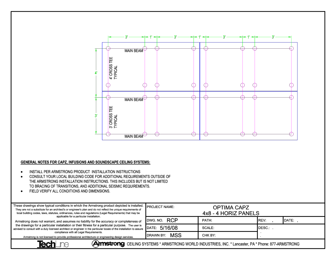 Layout - 4x8 - 4 Panels
