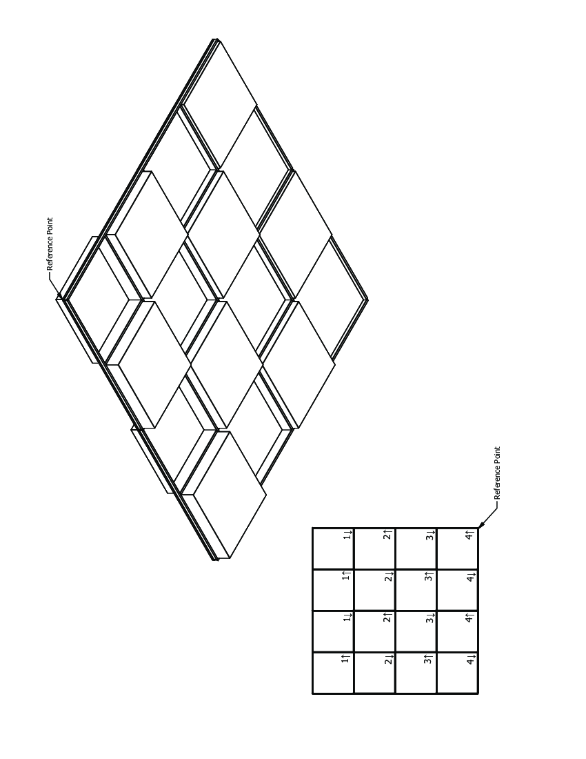 MetalWorks 3D Linear Checkerboard