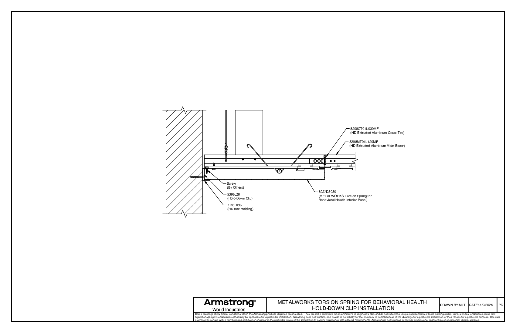 Hold-Down Clip Installation