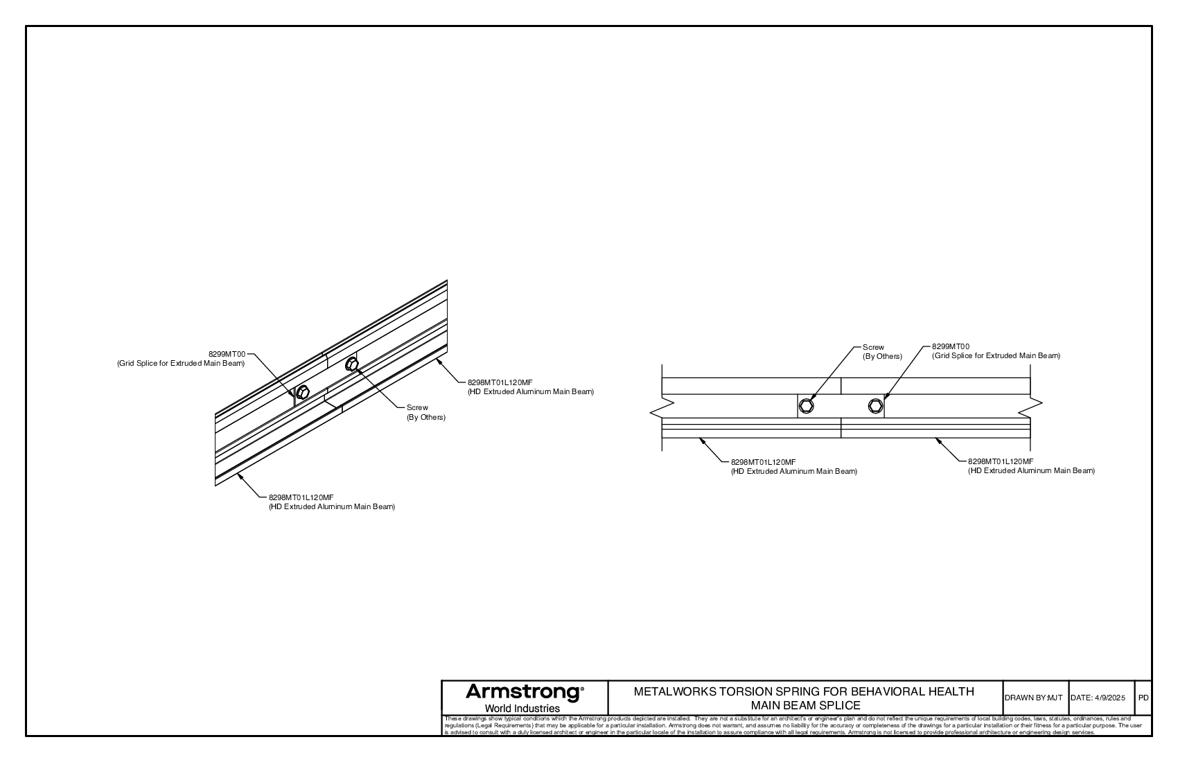 Main Beam Splice