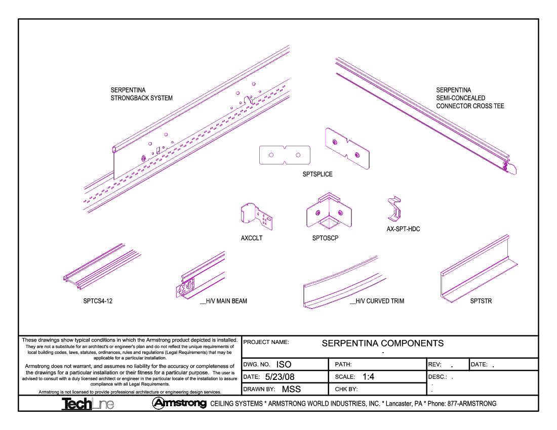 Serpentina Waves Components