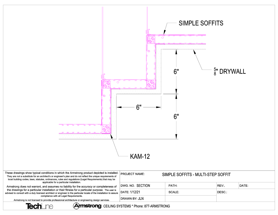 Multi-Step Soffit