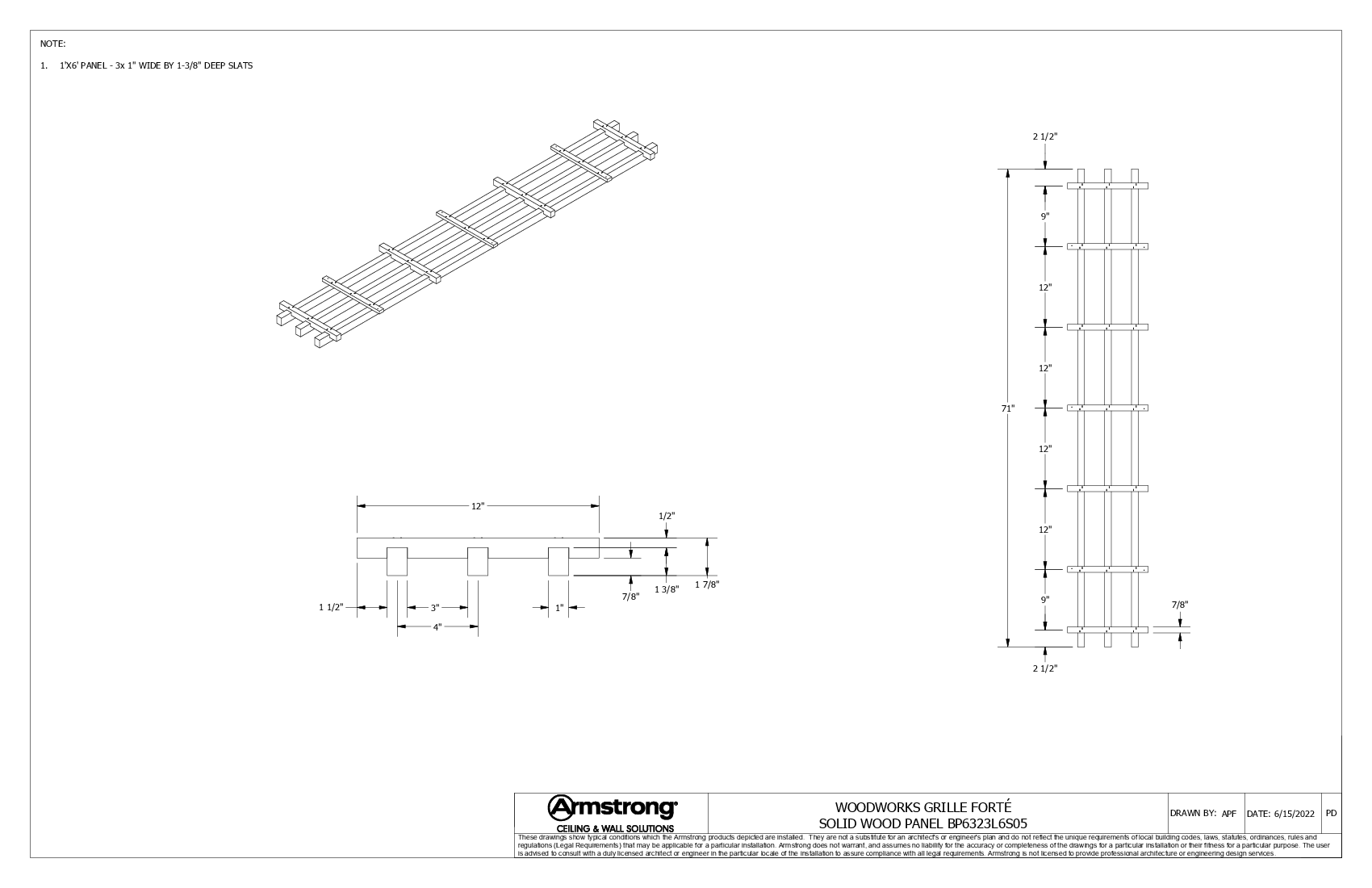 Panel Configuration - 6323L6S05