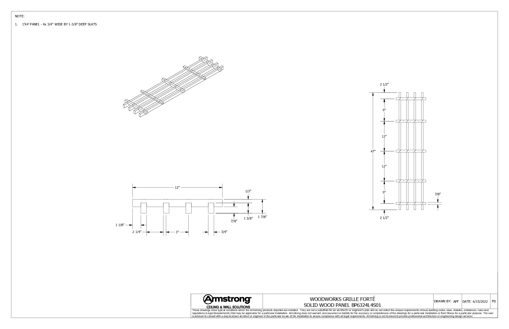 Panel Configuration - 6324L4S01