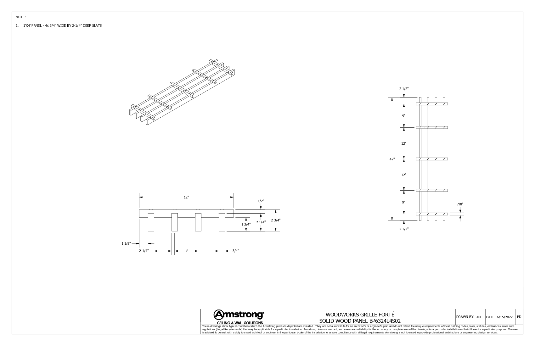 Panel Configuration - 6324L4S02